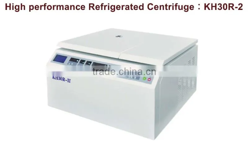latest top sale table-type high-speed KH30R-II price of centrifuge machine