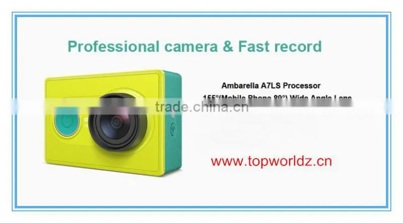 Hot Selling Xiaomi Xiaoyi Yi Action Camera Xiaomyi Smart Camera 16MP 4608X3456 1920x1080p 1010mAh WIFI Bluetooth 4.0