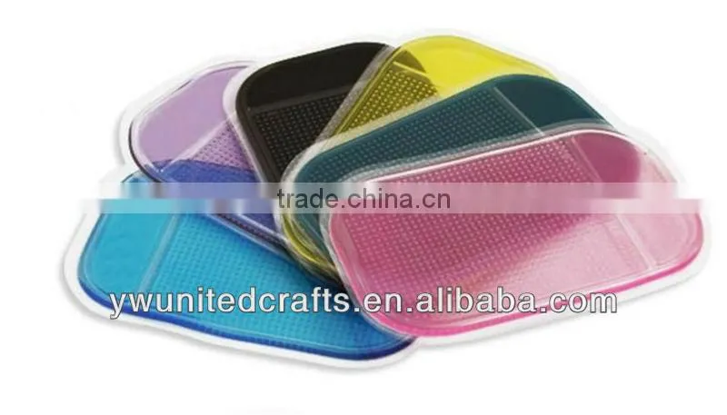 Powerful Silica Gel Magic Sticky Pad Anti Slip Non Slip Mat for Phone PDA mp3 mp4 Car Accessories Multicolor