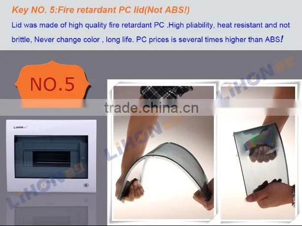 Luxurious series surface & flush mount auto open ftth power distribution box