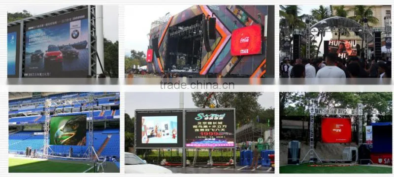 2016 New Products Outdoor Die Casting Aluminum LED P6 Rental Display