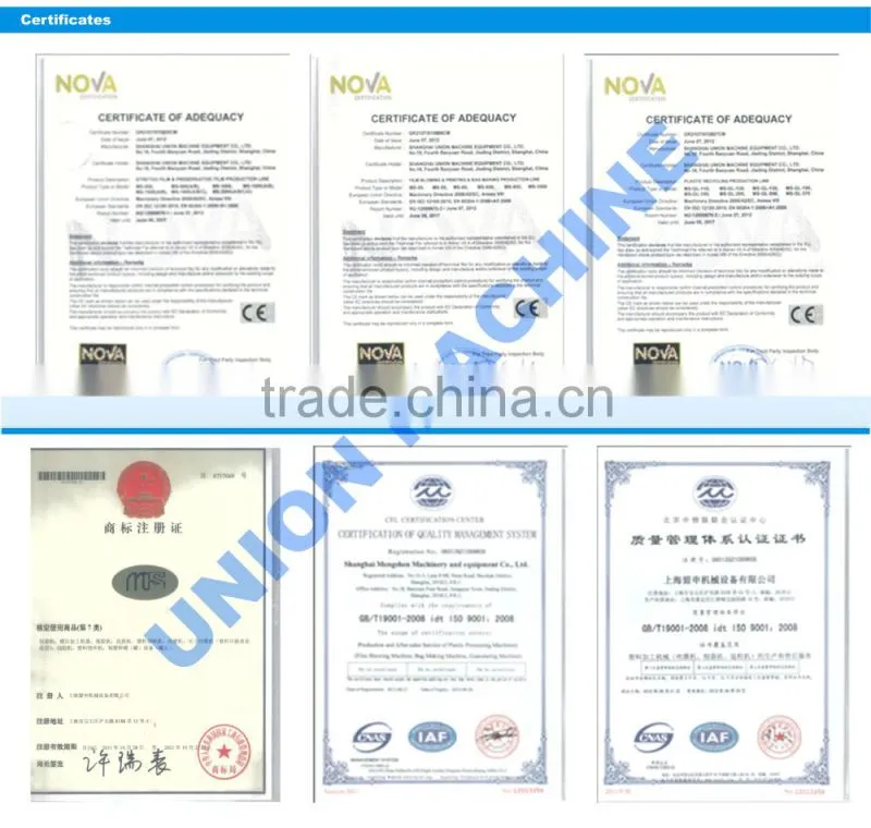 MS-150 PE PP PS PVC PET Two Stage Plastic Recycling Machinery