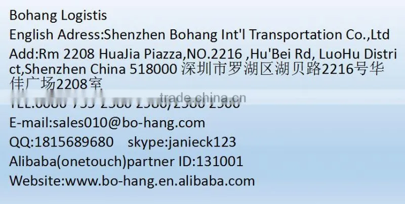 Fast and Prompt Air Forwarder for logistics service shipping From Shenzhen to Boston USA