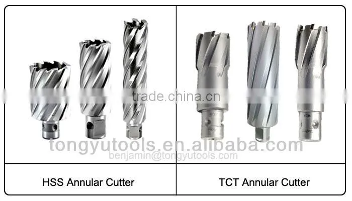 Weldon Shank HSS Annular Cutter TCT Annular Cutter