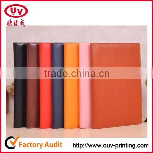 a4 pu leather notepad folder, folder with notepad