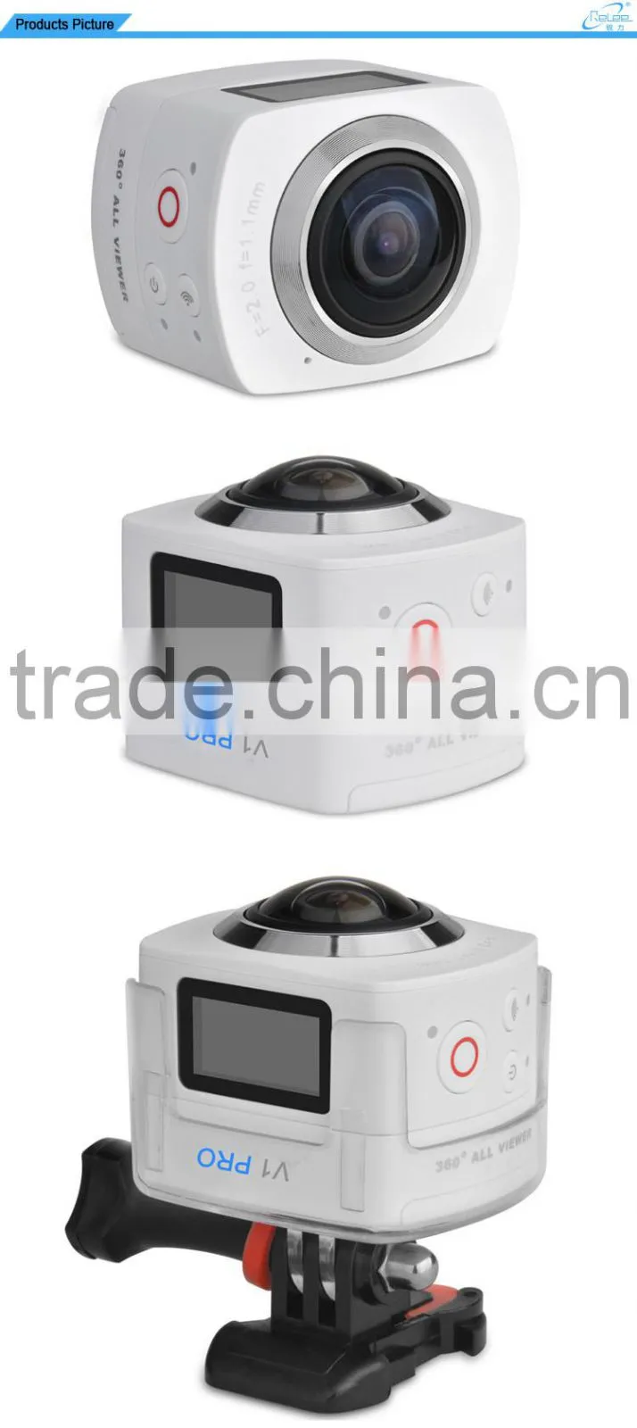 Hight Quality 360 Degree wifi Action Camera