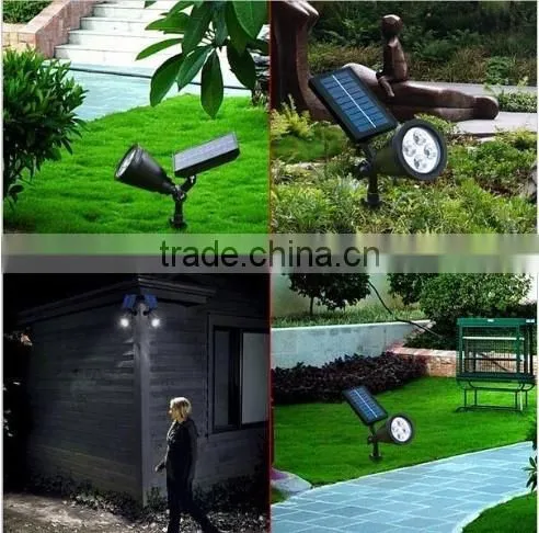 Solar LED Flood light Outdoor Garden lamp Park Lawn Lamp Landscape Spot Lights