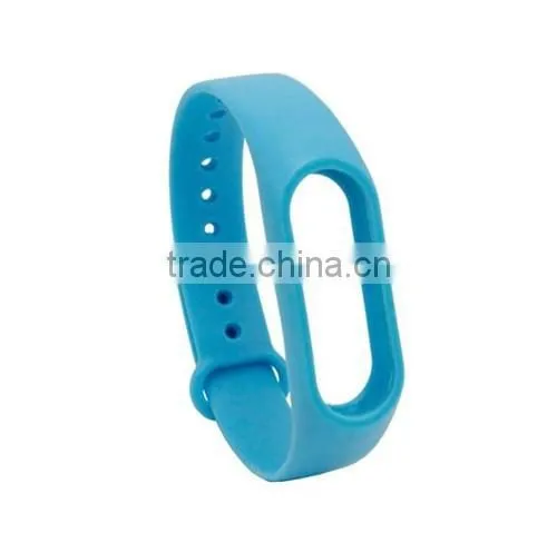 High Quality Silicone Colorful Straps Replacement For Xiaomi Mi Band 2 Wrist Strap Mi Band 2 Smart Bracelet Wristband Accessorie