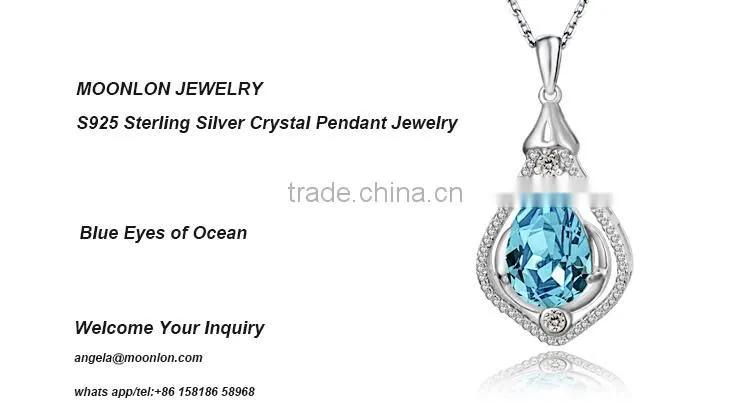 New Arrival European style fashion crystal pendant jewelry