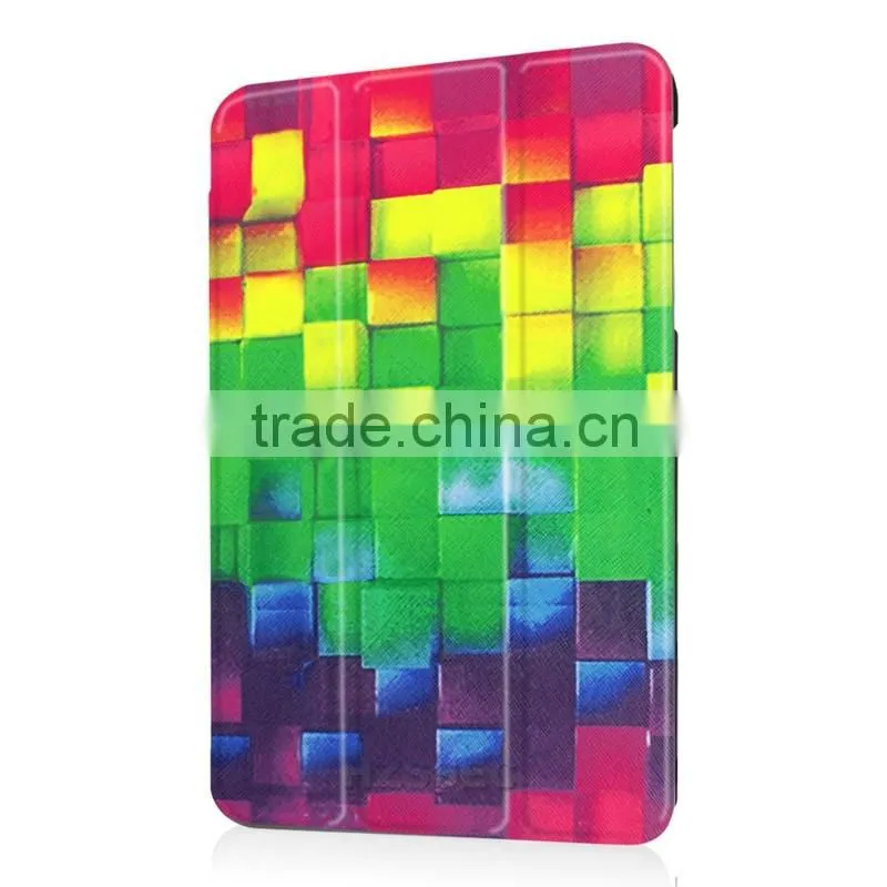 New products PU case stand leather flip cover case for Samsung Tab E8.0 ultra thin tablet case