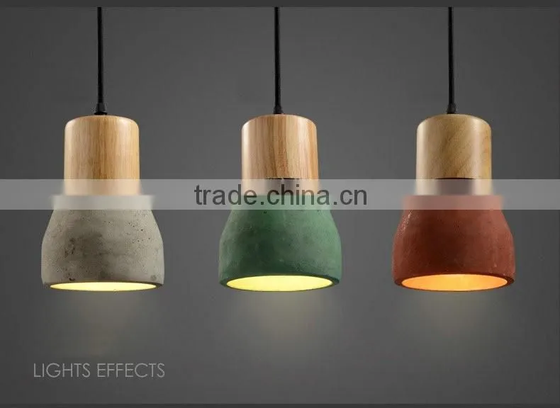Nice concrete pendant lamp vintage industrial lights manufacturer