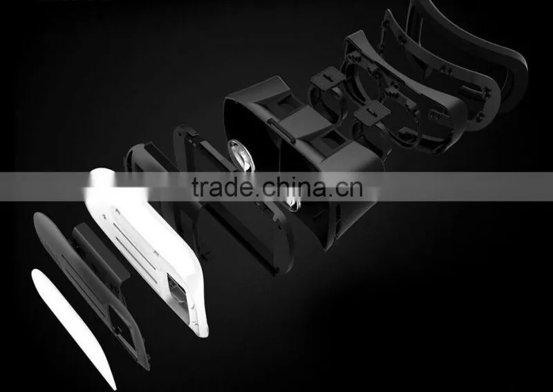 2016 New products head strap cardboard 3D VR BOX 2 virtual display Virtual Reality 3D Glasses