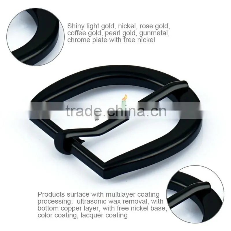 Metal matte gunmetal coat belt buckle manufacturers