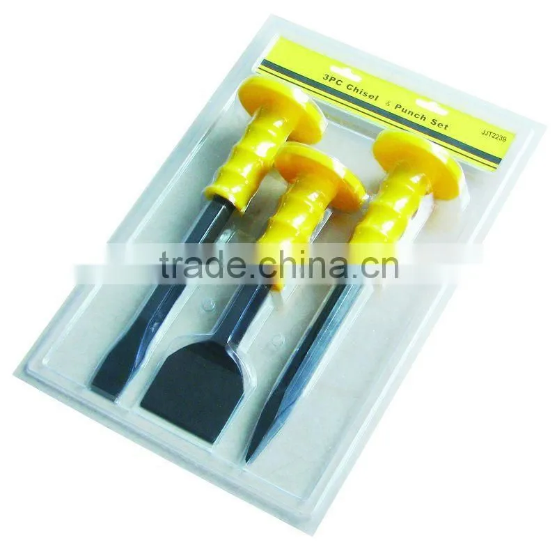 Carbon Steel Stone Flat Cold Rock Breaker Chisel/ stone chisels /6pc Stone Carving Chisels /300mm Flat Stone Chisel