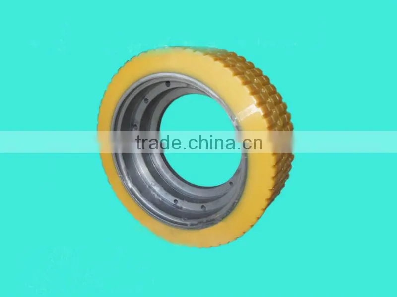 pu wheels for walk-behind floor sweeper