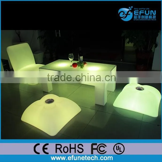 rgb color changing high back led bar furniture for sale, illuminated lounge bar sofa