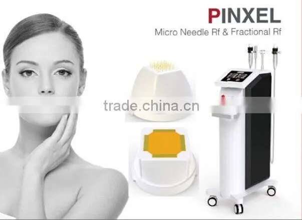 Micro needle RF fractional beauty spa machine for scar removal stretch marks removal