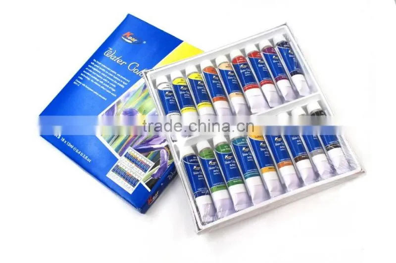 wholesale professional 18 color acrylic paint supplier