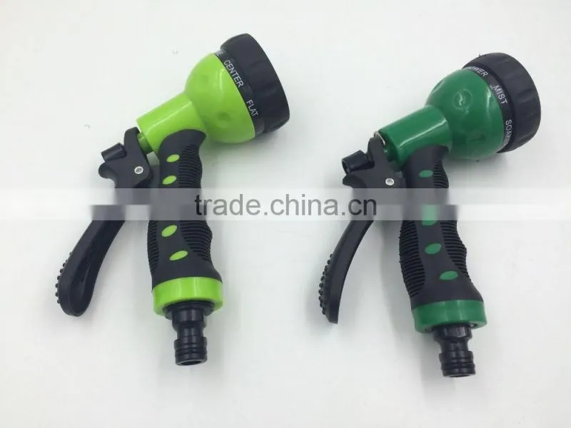 2017 Promotion Garden Plastic Water Spray Nozzel Gun Set