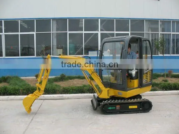 CE certificate mini excavator