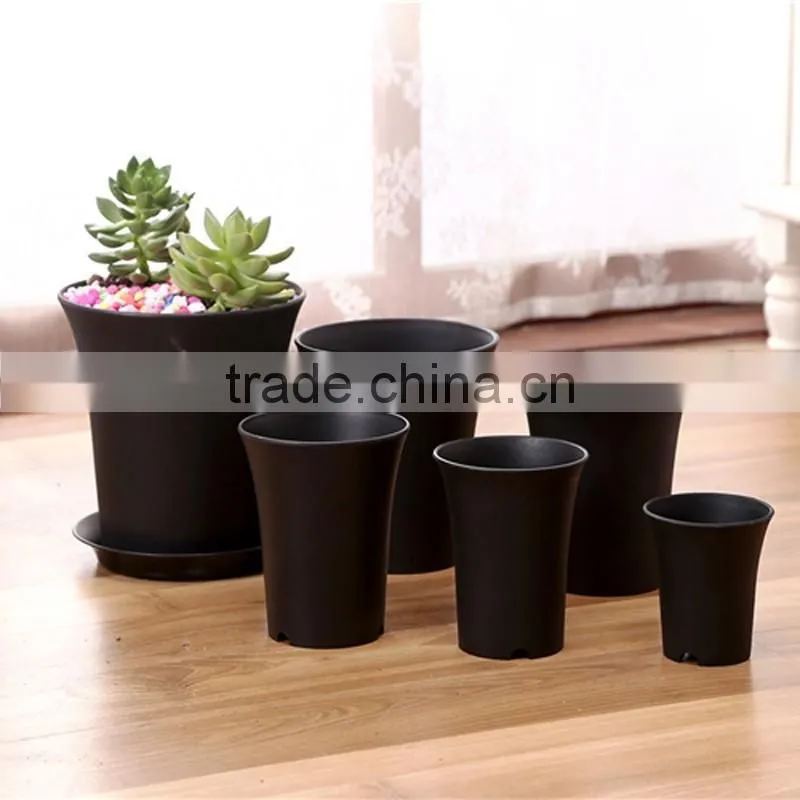 Small Flower pot Gardening Mini Plastic Pots Round Flower Bonsai Planter Nursery Pots