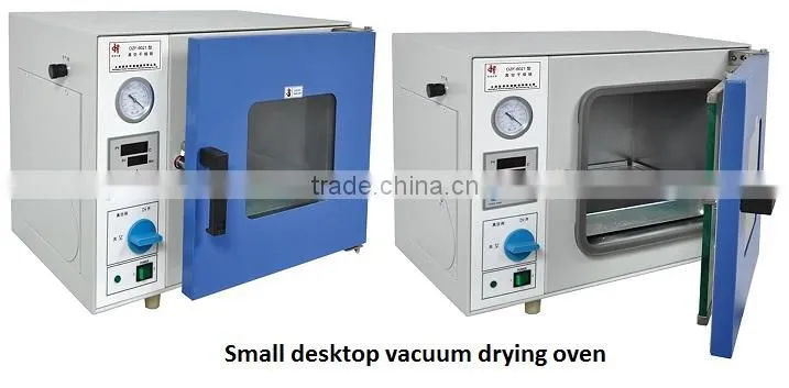 DZF-6020 DZF-6030 DZF-60Laboratory stainless steel Inner Chamber heating oven Small Electric drying vacuum oven with vacuum pump