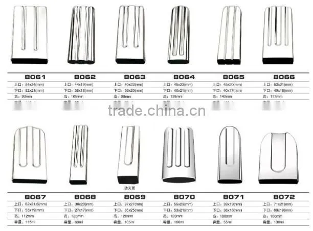 Customized different shapes stainless steel ice cream sticks mold