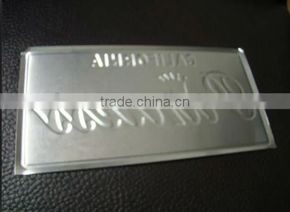 Embossed Aluminum tag