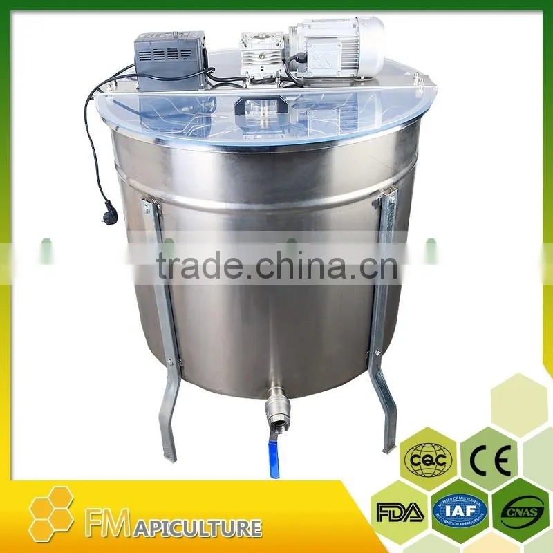durable 24 frames electricl honey extractor with stand and honey flow gate; durable honey extractor ;