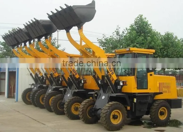 Mini new wheel loader ZL16F with Snow bucket