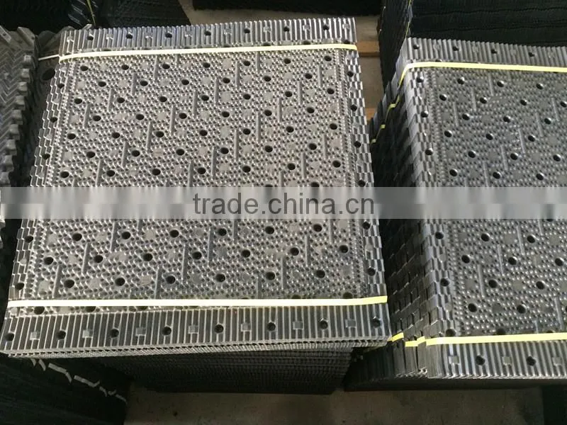 750*400/800/1600mm PVC fill sheet/cooling tower fill packing