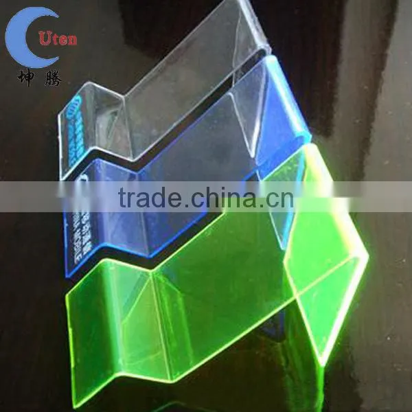 Cell phone accessory plastic display rack