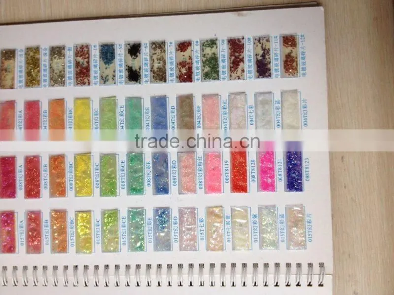 Nail art acrylic uv gel glitters powder