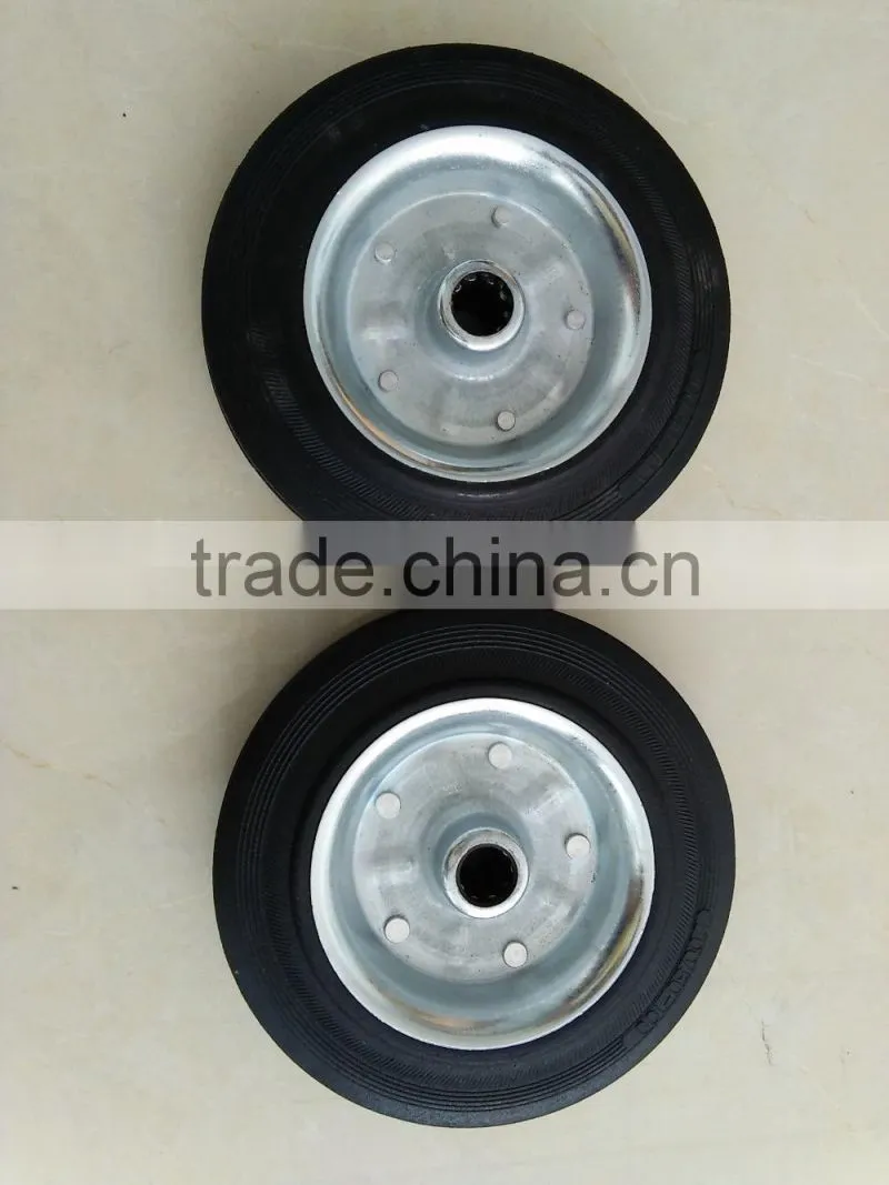 200 50 100 solid rubber wheel