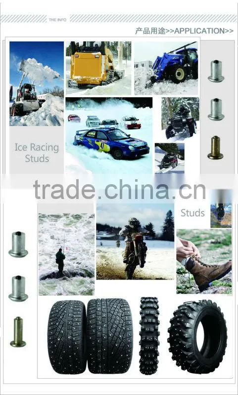 Tungsten Carbide Antiskid Tire Nails Truck Tire Studs