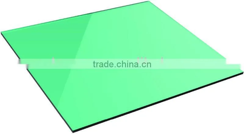 Plastic Polycarbonate Solid / Corrugated Sheets (Valuview Green series)