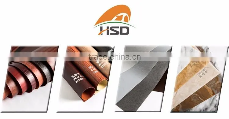 Wholesale pvc wood grain texture paper lamination funiture decorative foils