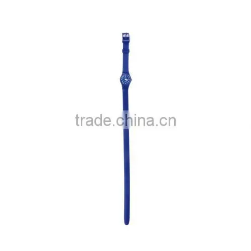 High quality plastic watch with removable silicone strap