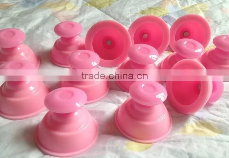 Traditional Chinese Silicone Vacuum Cup / Vacuum Massage Silicone Cups