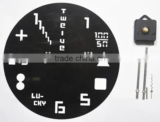 Supply fashion DIY graphics digital clock / wall clock --red