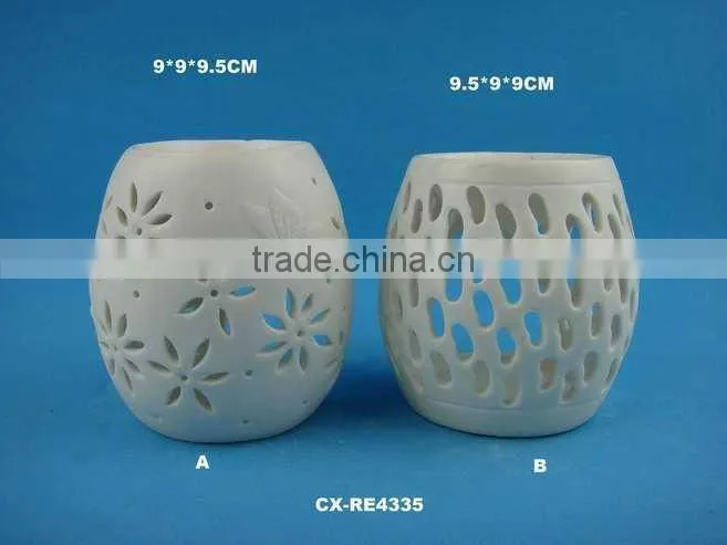 ceramic oil warmers for tea light candles-Ceramic oil warmer,incense burner with tealight