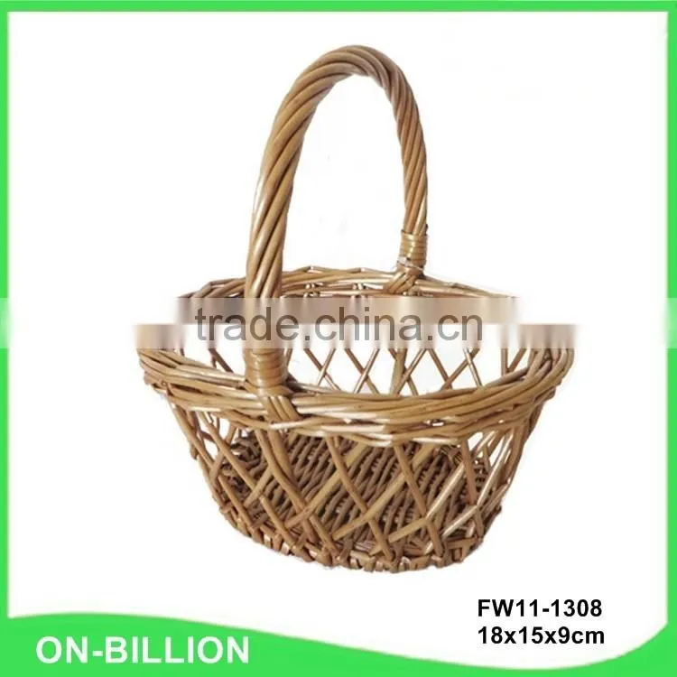 Handmade decoration new lovely small easter wicker basket