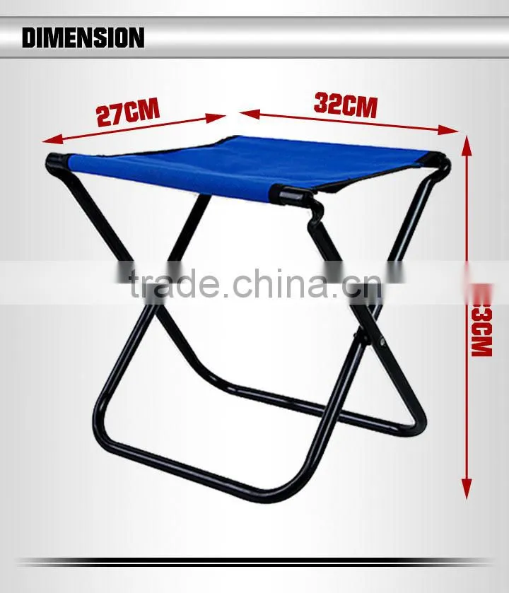 Easy Carry Folded Stool ( Green, Blue )