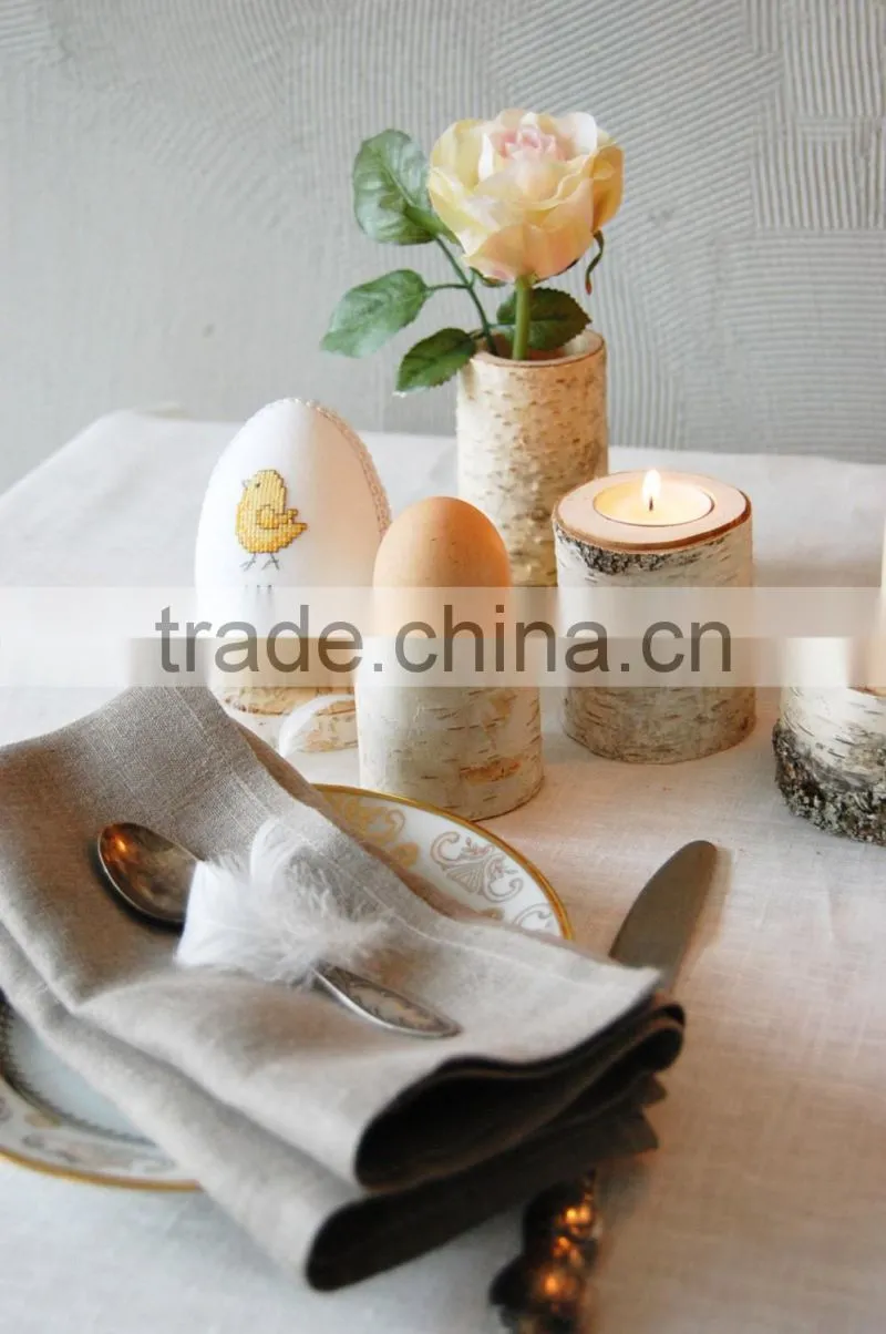 Home Decor Wood Candles.Tree Branch Candleholders Set Of 3, Wooden Tealight Holders