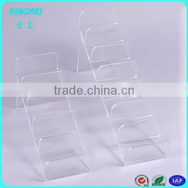 Wholesale Price 5,7 tiers Stair Steps Acrylic Glasses Display Modern Rack , Acrylic Sunglasses Display Stand