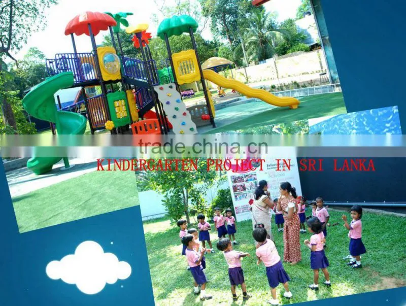 (HD-301 ) Amusement Park Equipment School Recreation Equipment School Playground Outer Space plastic outdoor combined slide
