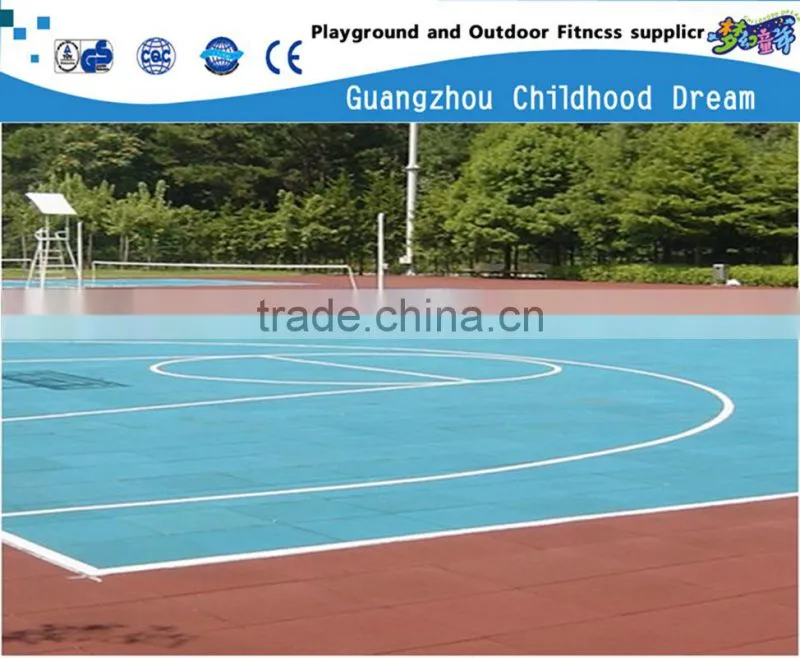 CHD-793 Outdoor Anti-slip Basketball Courts Rubber Flooring