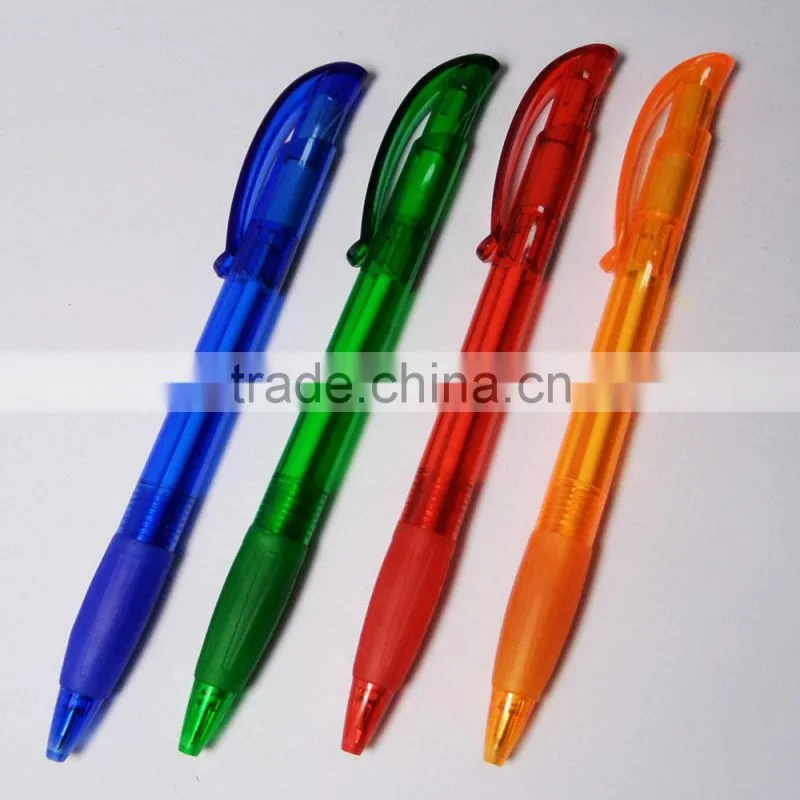 Cheapest nice color plastic advertising pen