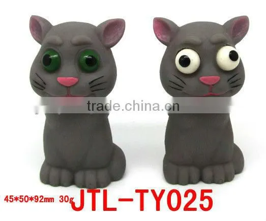 Novelty Vinyl Eyes Pop Out Squeeze Animal Toys