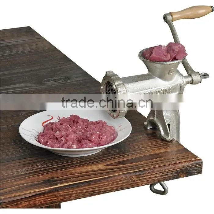 10# manual cast iron meat mincer / meat grinder
